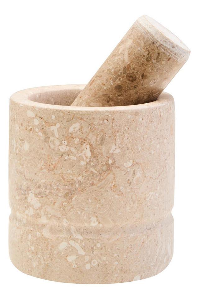 Premier Housewares Marmore Cream Marble Mortar And Pestle