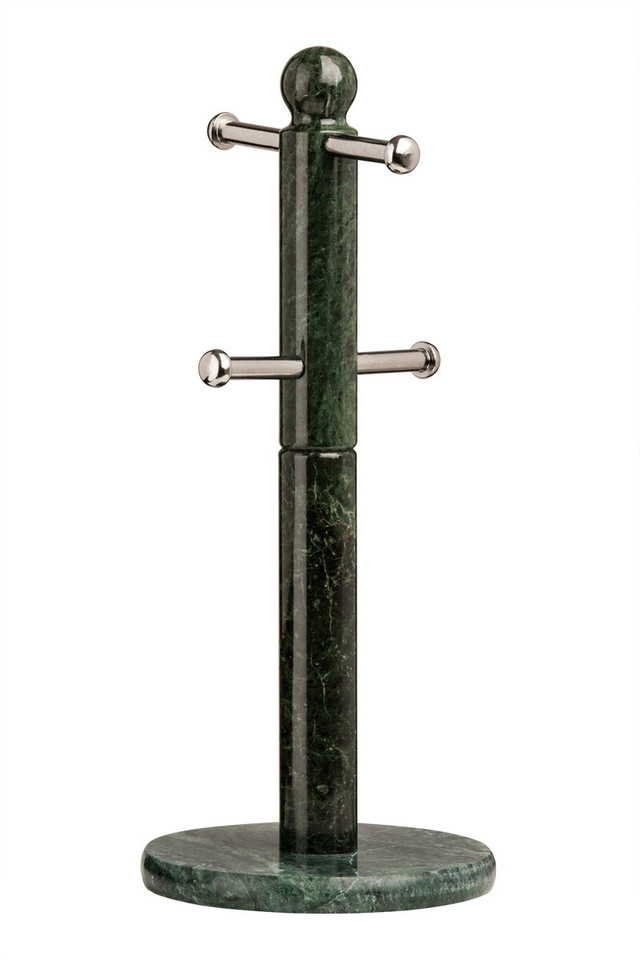 premier housewares Marmore Green Marble 4 Cup Mug Tree