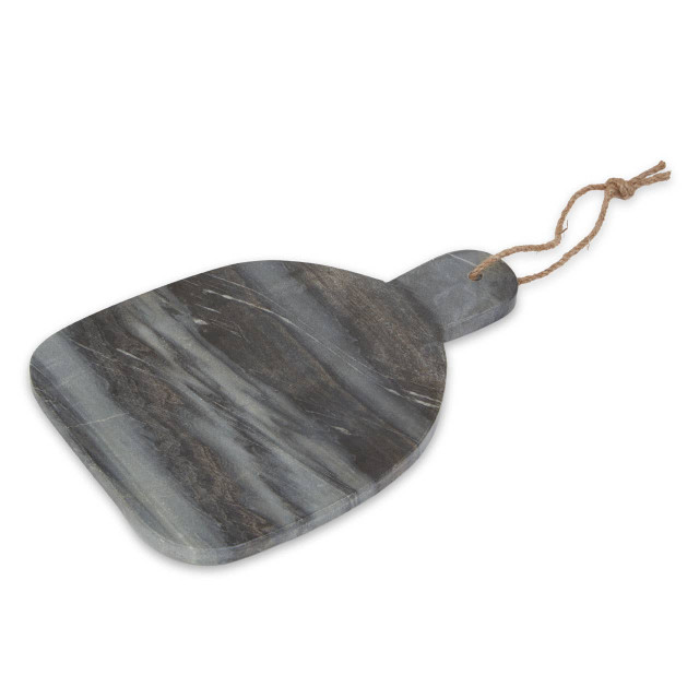 premier housewares Marmore Rounded Grey Marble Chopping And Serving Board