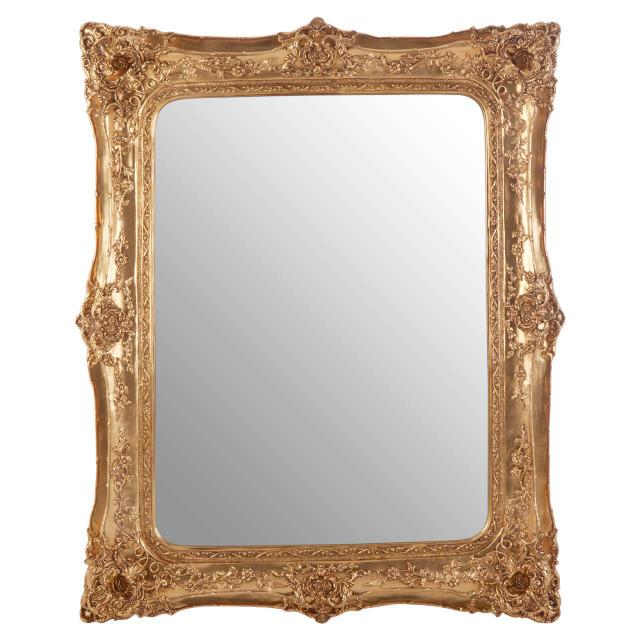 premier housewares Marseille Gold Baroque Style Wall Mirror