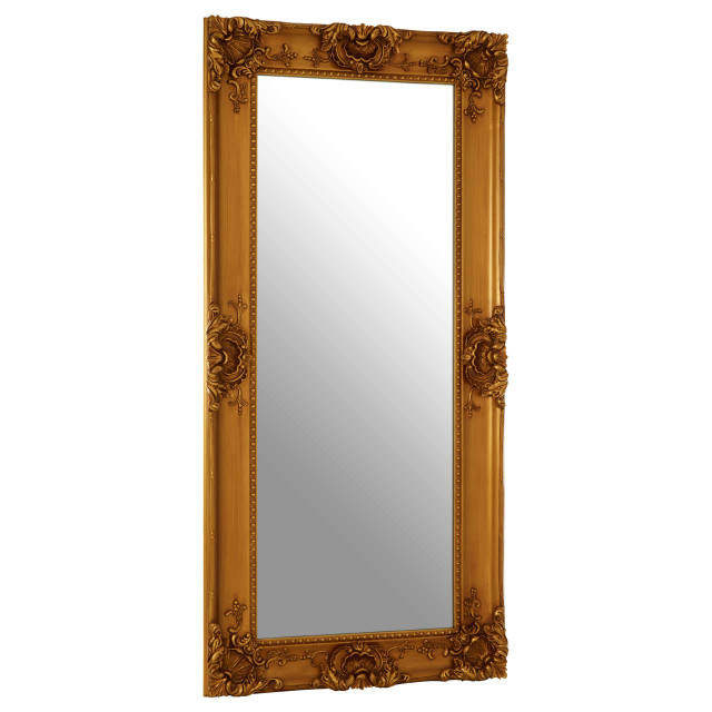 Premier Housewares Marseille Gold Ornate Wall Mirror