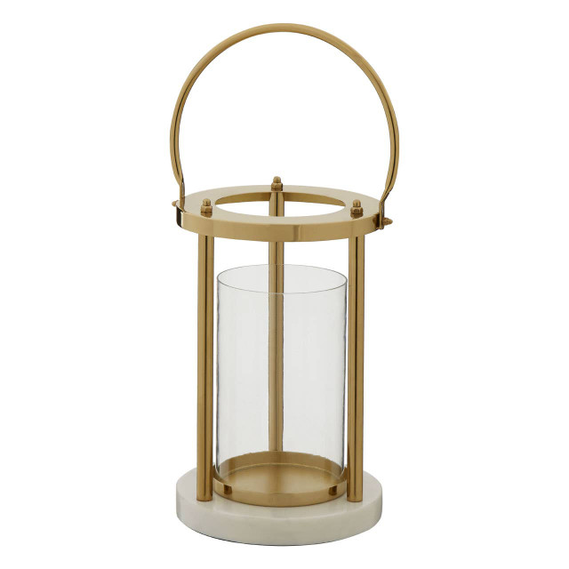 Premier Housewares Martina Hurricane Lamp With Handle