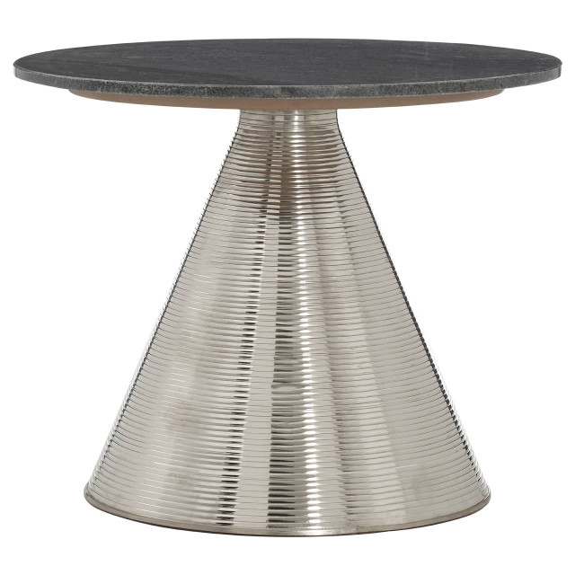 Premier Housewares Martini Table With Grey Marble Top