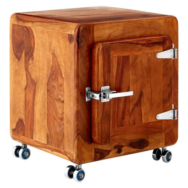 Premier Housewares Marwar One Drawer Wooden Side Table