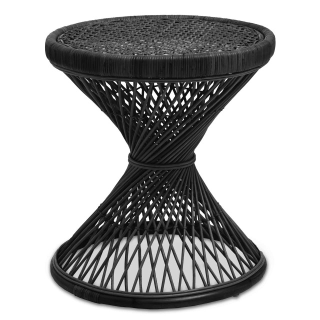 premier housewares Mataram Black Finish Twisted Table