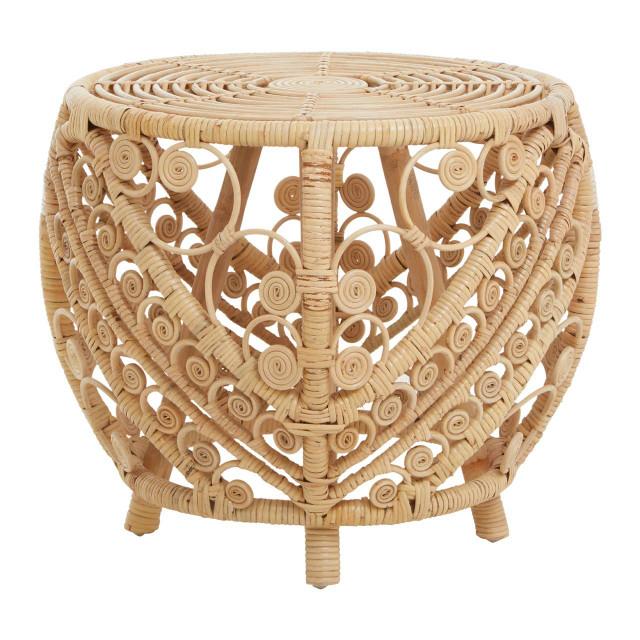 Premier Housewares Mataram Large Natural Rattan Table