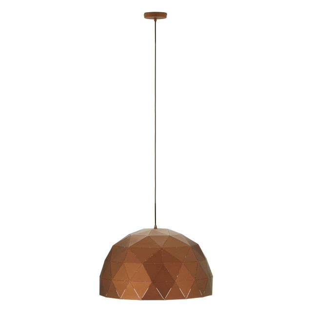 premier housewares Mateo Large Coffee Dome Pendant Light