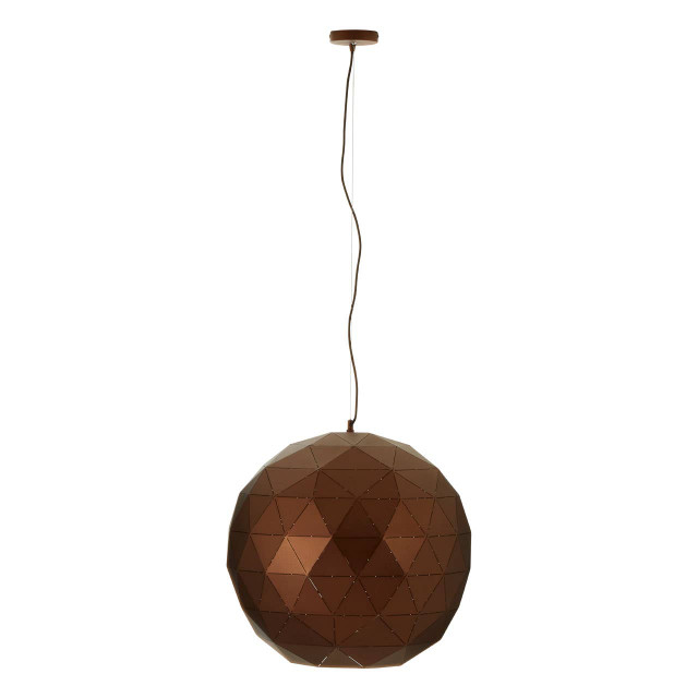 premier housewares Mateo Large Coffee Finish Pendant Light