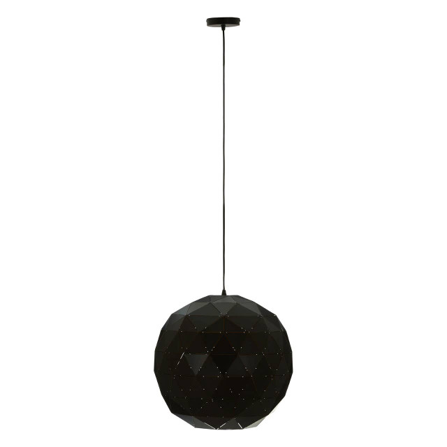 premier housewares Mateo Medium Black and Copper Pendant Light