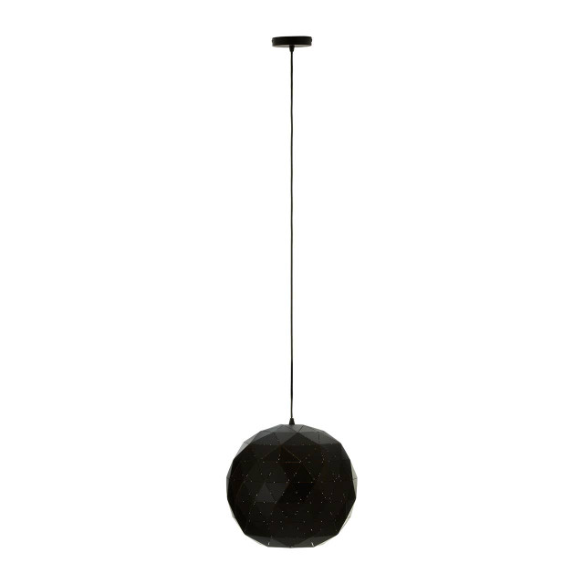 premier housewares Mateo Small Black and Copper Pendant Light