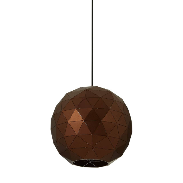 Premier Housewares Mateo Small Coffee Finish Pendant Light