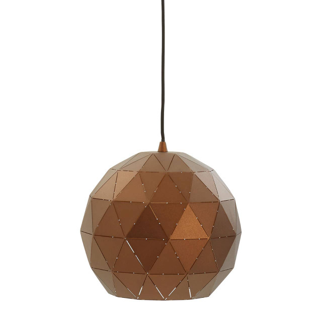 Premier Housewares Mateo Xs Coffee Finish Pendant Light