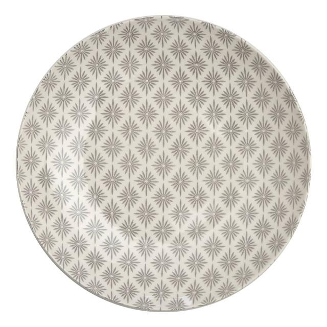 Premier Housewares Maya Grey And White 12 Pc Dinner Set