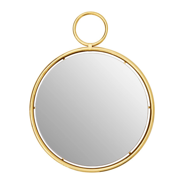 premier housewares Meissa Gold Finish Pendant Wall Mirror