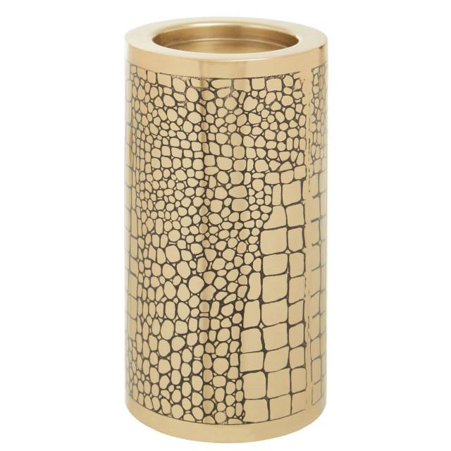 premier housewares Meko Large Crocodile Pattern Candle Holder