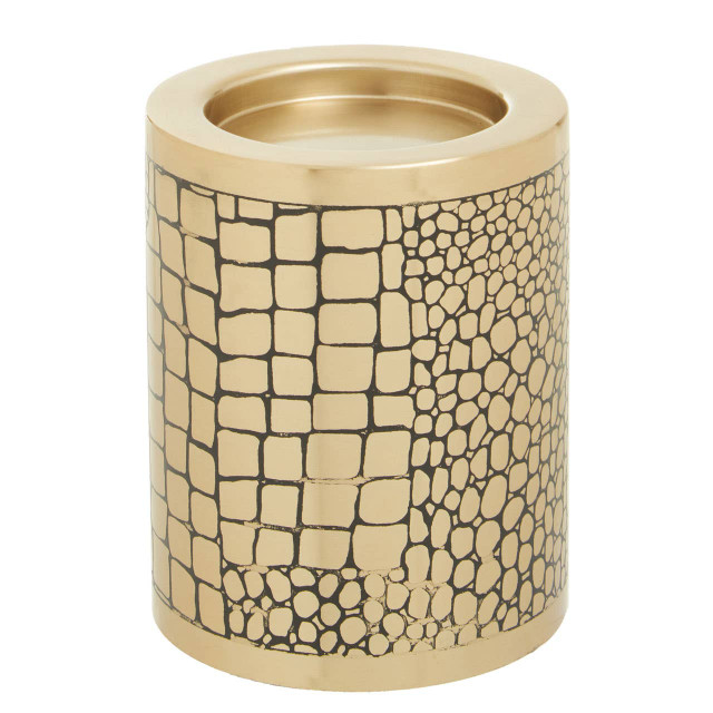 premier housewares Meko Small Crocodile Pattern Candle Holder