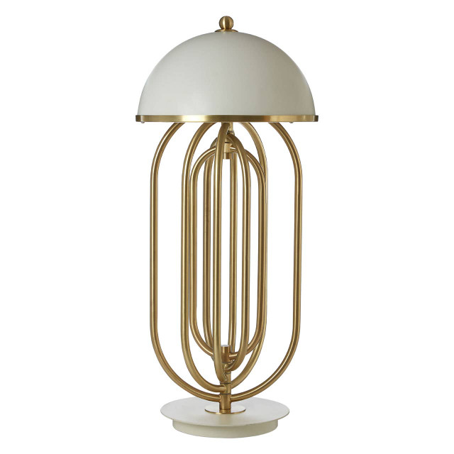 premier housewares Metropolis Table Lamp with White shade