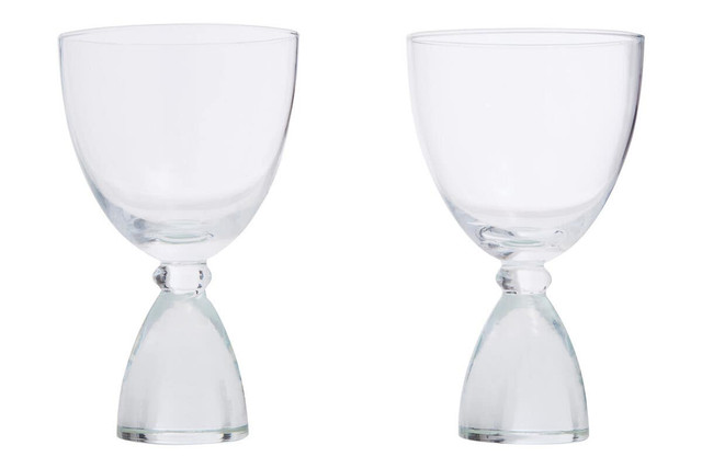 Premier Housewares Mila Set Of 2 Clear Cocktail Glasses