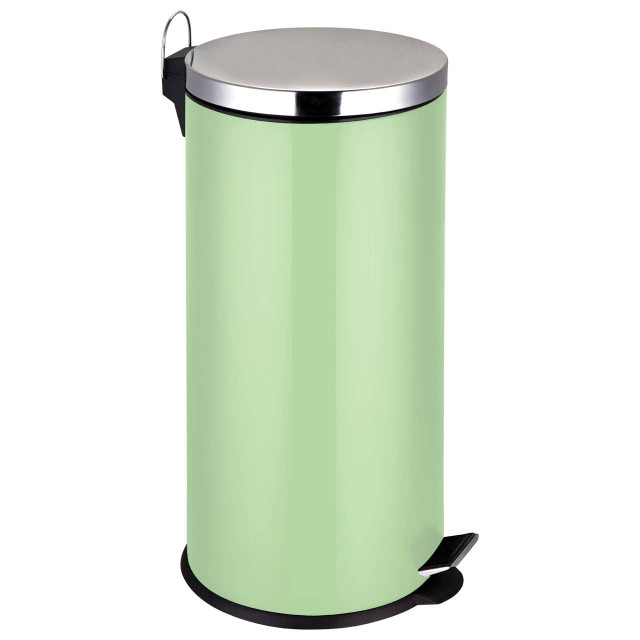 Premier Housewares Miller Sage Green 30 Litre Pedal Bin