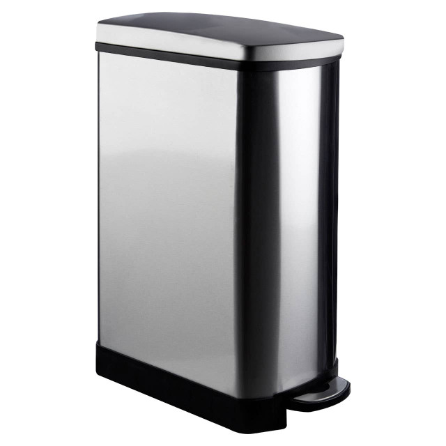 premier housewares Miller Stainless Steel Rectangular 35 Litre Pedal Bin