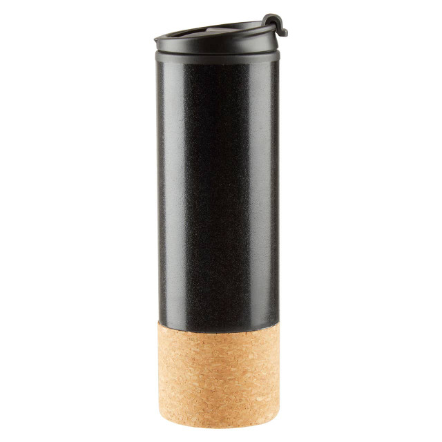premier housewares Mimo Black Double Wall Travel Mug
