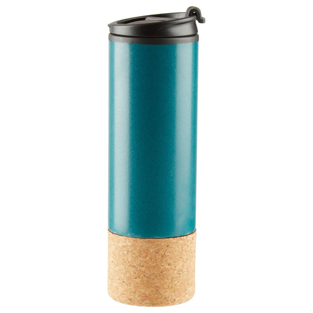 Premier Housewares Mimo Dark Green Double Wall Travel Mug