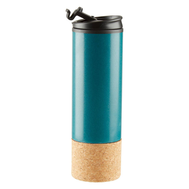 Premier Housewares Mimo Dark Green Double Wall Travel Mug