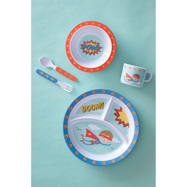 Premier Housewares Mimo Kids Super Rupert Dinner Set