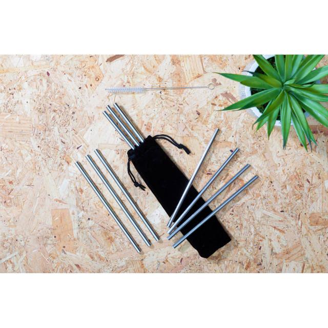 Premier Housewares Mimo Set Of 10 Short Cocktail Straws