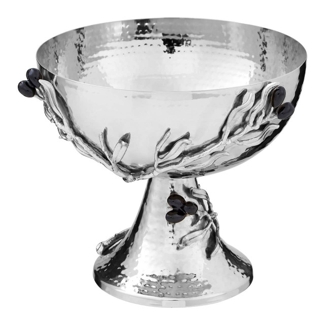 Premier Housewares Miressa Grapes Fruit Bowl With Pedestal Base