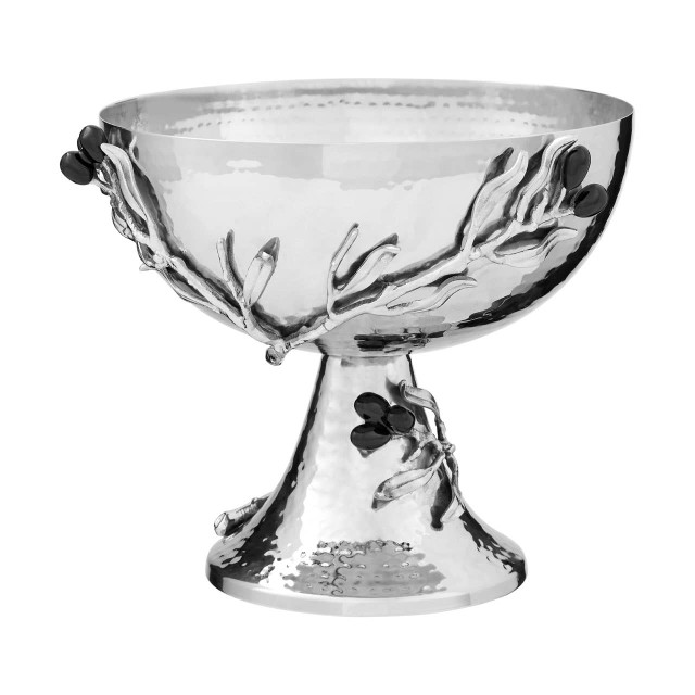 premier housewares Miressa Grapes Fruit Bowl with Pedestal Base