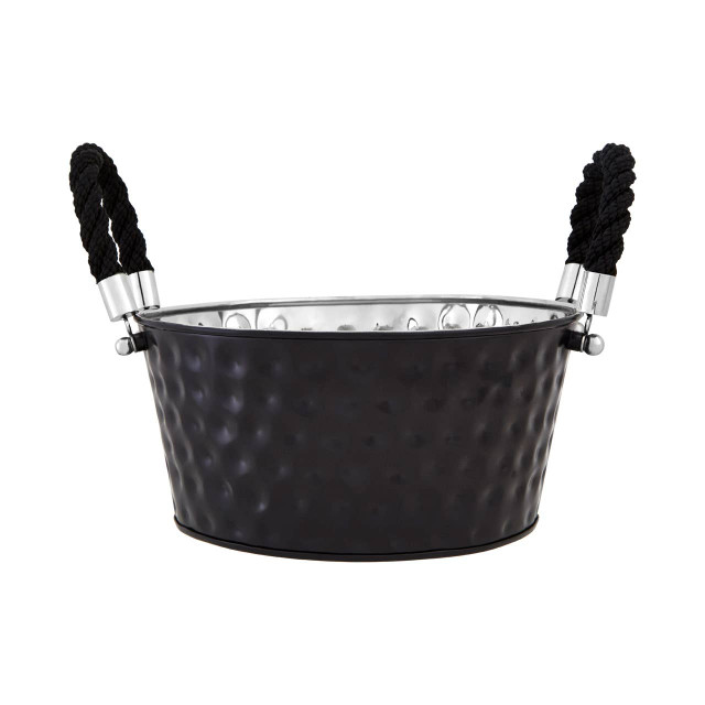Premier Housewares Miressa Large Black Party Bucket