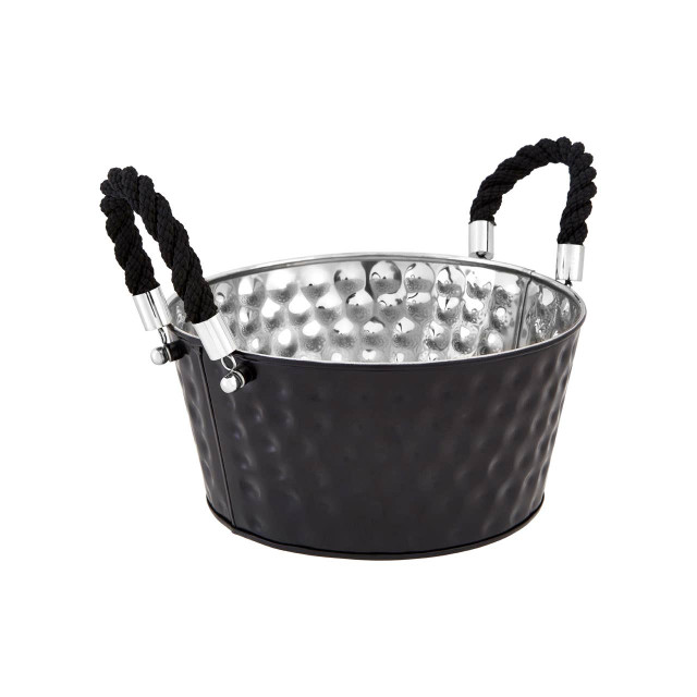 Premier Housewares Miressa Large Black Party Bucket