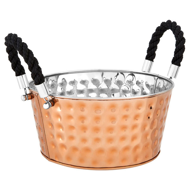 Premier Housewares Miressa Large Copper Finish Party Bucket