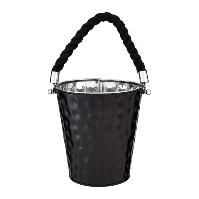 Premier Housewares Miressa Medium Black Party Bucket