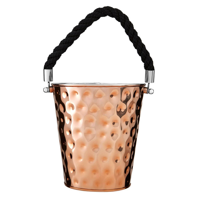 Premier Housewares Miressa Medium Copper Finish Party Bucket
