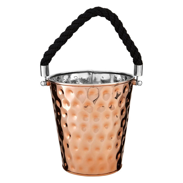 Premier Housewares Miressa Medium Copper Finish Party Bucket