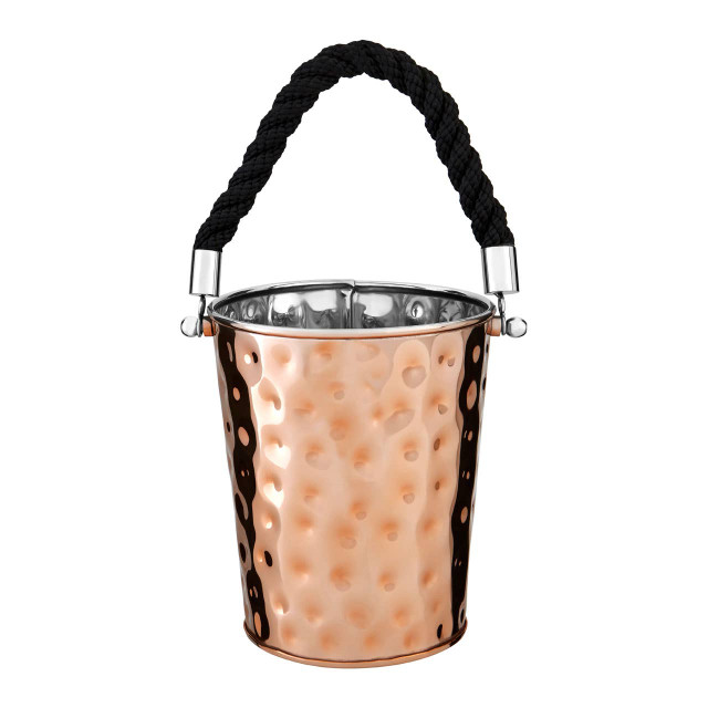 Premier Housewares Miressa Small Copper Finish Party Bucket