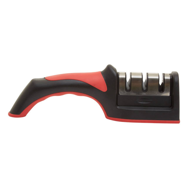 Premier Housewares Misia Red And Black Knife Sharpener