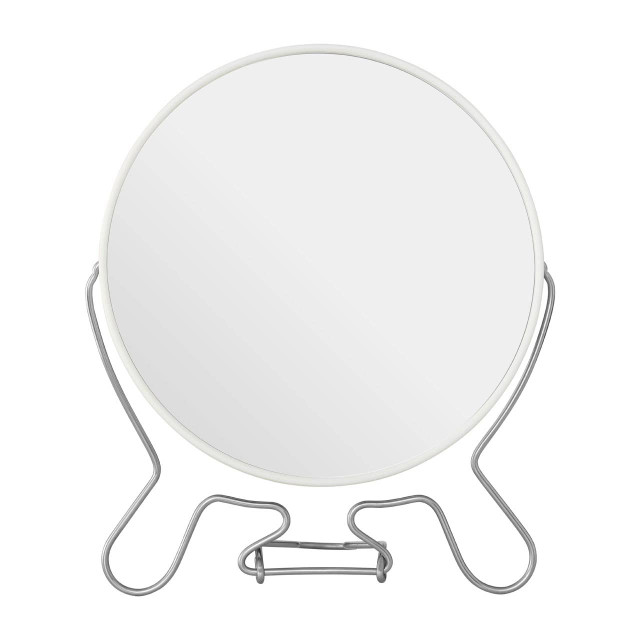 Premier Housewares Mison White Metal Large Shaving Mirror
