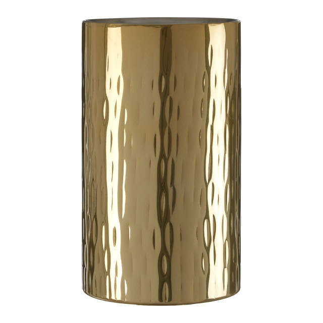 Premier Housewares Mixology Hammered Brass Wine Cooler