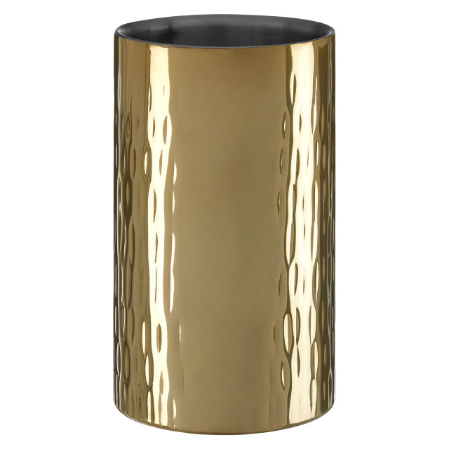Premier Housewares Mixology Hammered Brass Wine Cooler