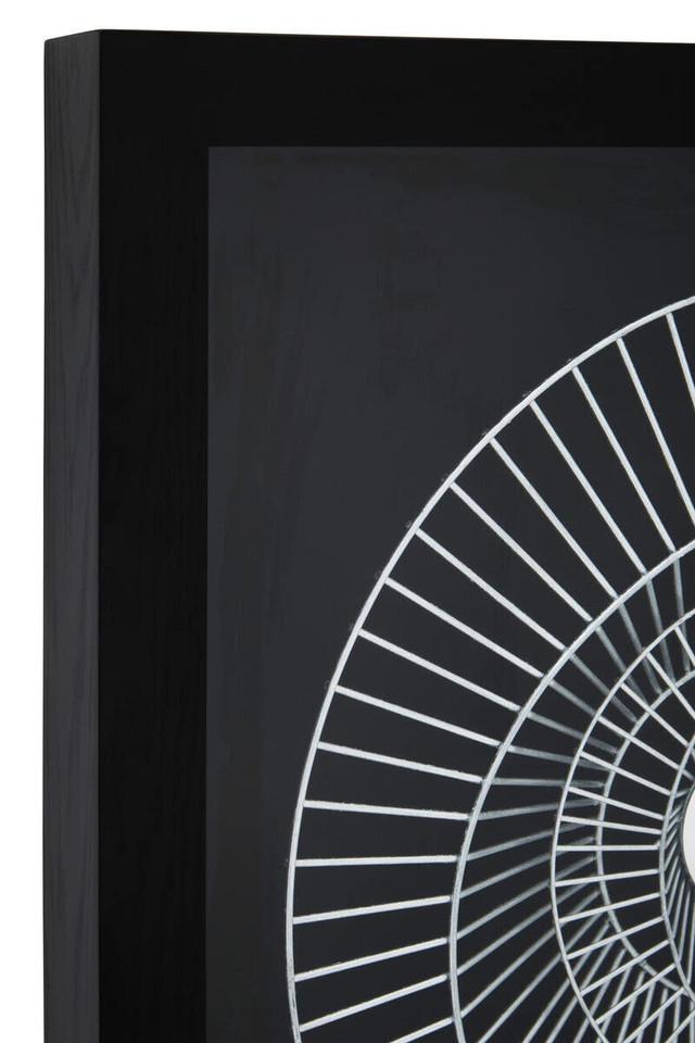 Premier Housewares Modello Silver And Black Wall Art