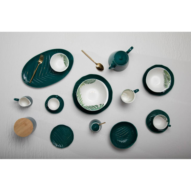 Premier Housewares Modern Retro 16 Piece Gold Finish Cutlery Set