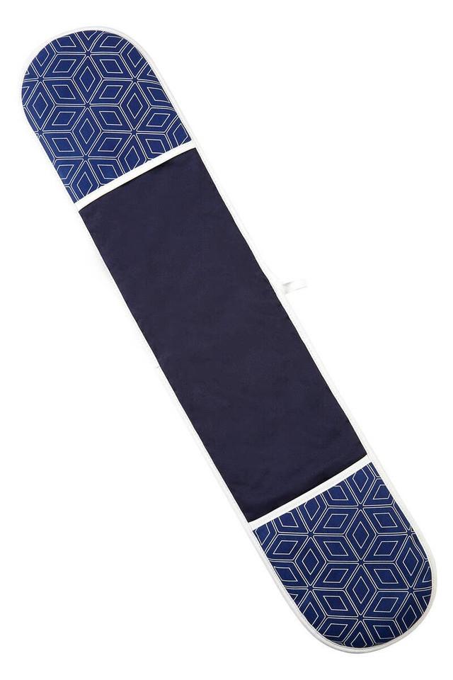 Premier Housewares Modern Retro White Blue Double Oven Glove