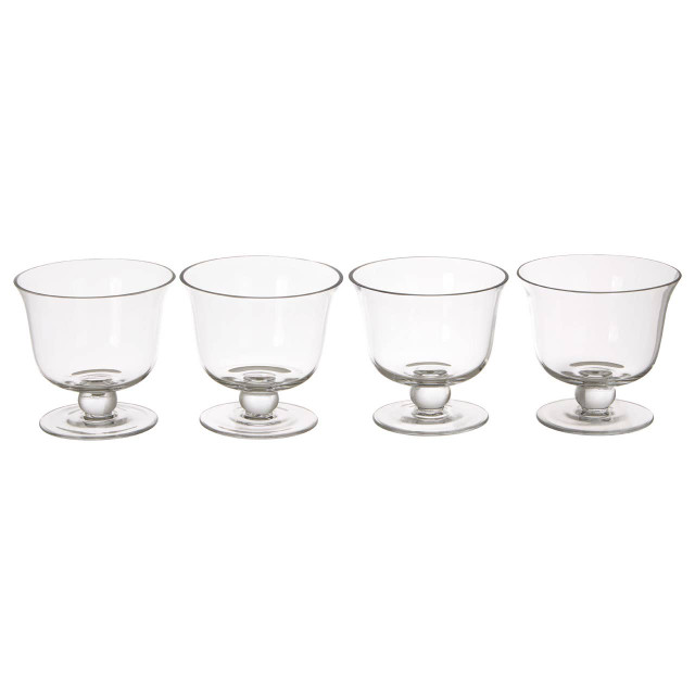 Premier Housewares Molly Set Of 4 Glass Dessert Bowls