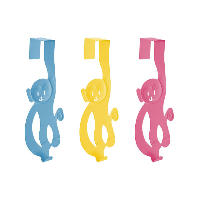 Premier Housewares Monkey Over Door Hanger In Assorted Colours