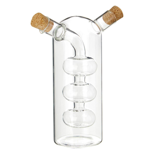 Premier Housewares Montela Oil And Vinegar Pourer Glass Bottle