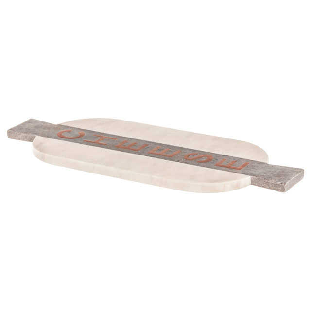 premier housewares Monzaro White and Grey Marble Cheeseboard