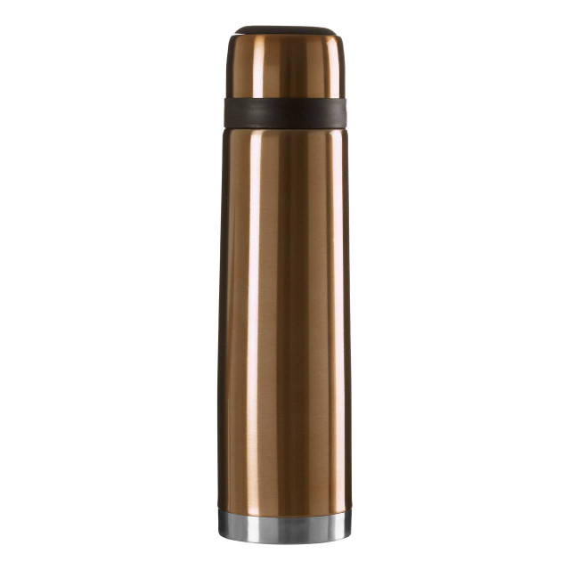 premier housewares Morar Vacuum Flask With Gold Finish
